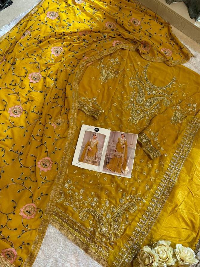 1210 Mehbbob tex Heavy Georgette Pakistani Suits Catalog